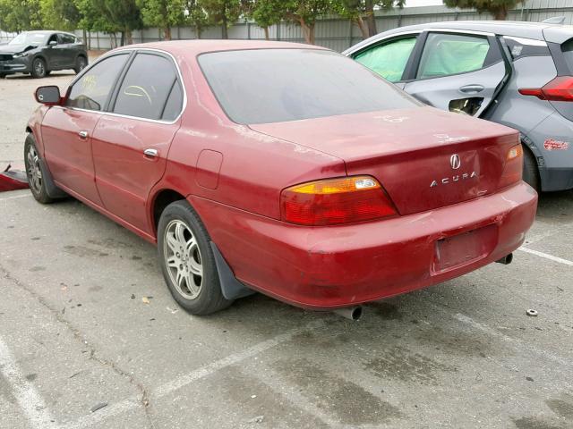 19UUA56641A032096 - 2001 ACURA 3.2TL MAROON photo 3