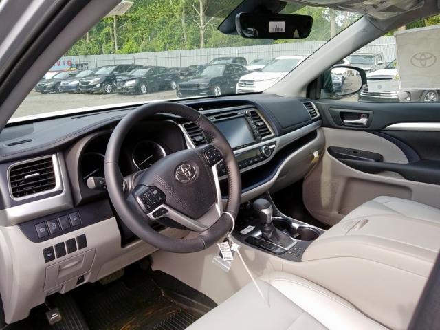 5TDJZRFHXKS577484 - 2019 TOYOTA HIGHLANDER SILVER photo 6