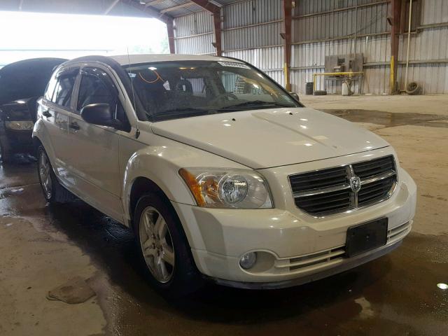 1B3HB48B17D564660 - 2007 DODGE CALIBER SX WHITE photo 1