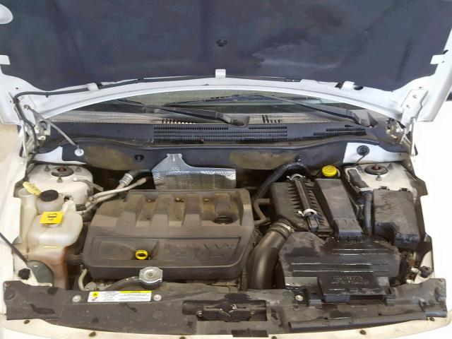 1B3HB48B17D564660 - 2007 DODGE CALIBER SX WHITE photo 7