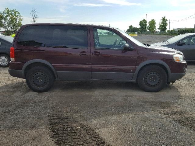 1GMDU33L66D238784 - 2006 PONTIAC MONTANA SV BURGUNDY photo 9