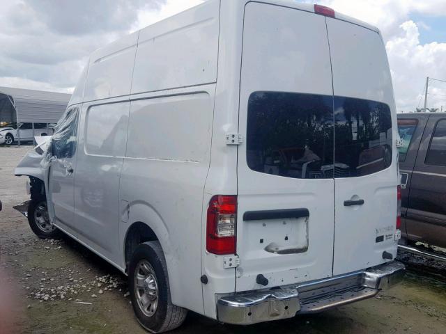 1N6BF0LY8DN106419 - 2013 NISSAN NV 2500 WHITE photo 3