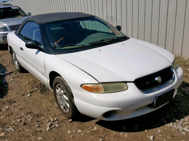 3C3EL45H0WT323760 - 1998 CHRYSLER SEBRING JX WHITE photo 1