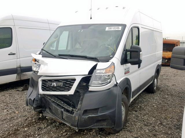 3C6TRVCG6KE509472 - 2019 RAM PROMASTER 白色 照片 2