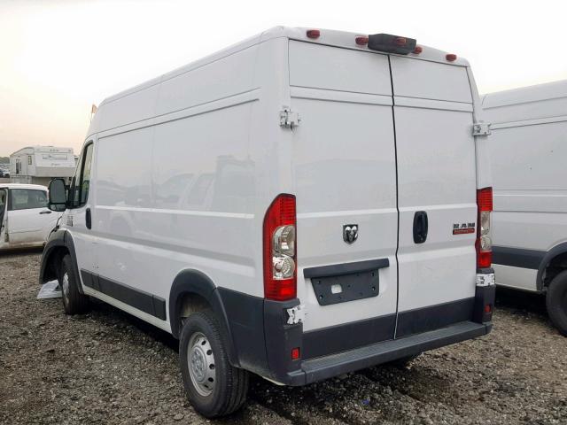 3C6TRVCG6KE509472 - 2019 RAM PROMASTER 白色 照片 3