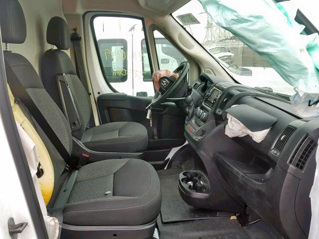 3C6TRVCG6KE509472 - 2019 RAM PROMASTER 白色 照片 5