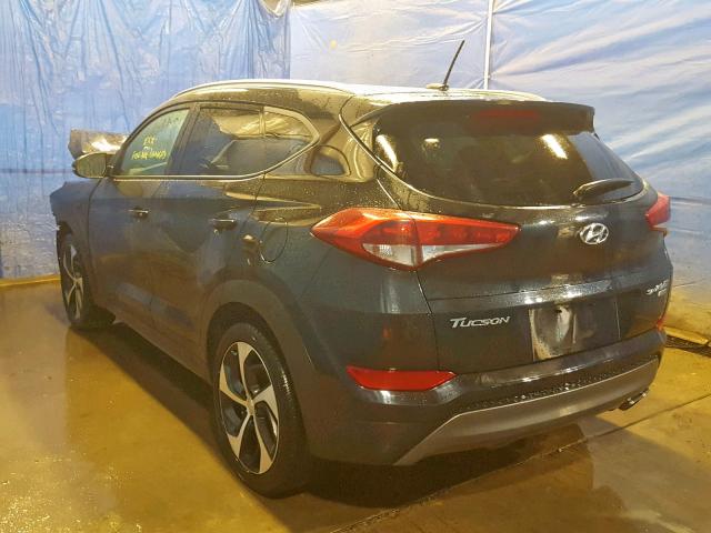 KM8J3CA25GU031644 - 2016 HYUNDAI TUCSON LIM BLACK photo 3