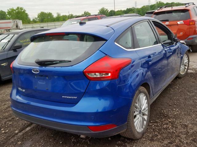 1FADP3N26JL314587 - 2018 FORD FOCUS TITA BLUE photo 4