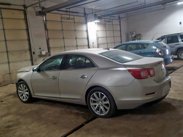 1G11F5SL7FF313763 - 2015 CHEVROLET MALIBU LTZ ვერცხლისფერი ფოტო 3