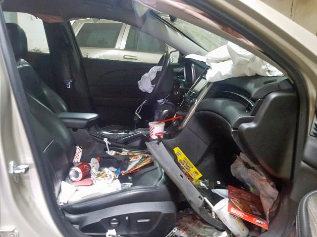 1G11F5SL7FF313763 - 2015 CHEVROLET MALIBU LTZ ვერცხლისფერი ფოტო 5