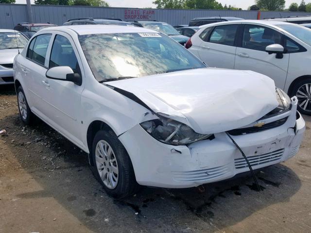 1G1AT58H097238317 - 2009 CHEVROLET COBALT LT WHITE photo 1