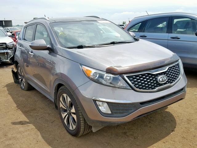 KNDPC3A67C7178509 - 2012 KIA SPORTAGE S GRAY photo 1