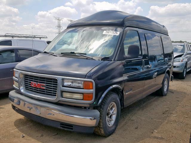 1GDFG15R4W1084616 - 1998 GMC SAVANA RV BLACK photo 2