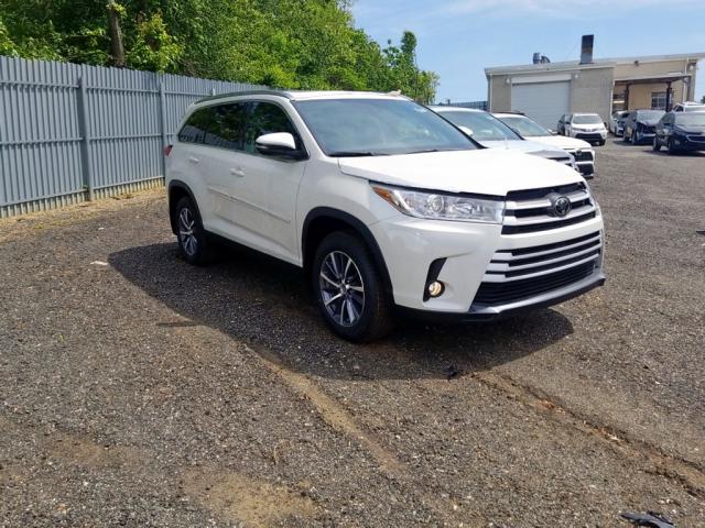 5TDJZRFH6KS573528 - 2019 TOYOTA HIGHLANDER WHITE photo 1