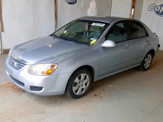 KNAFE121475407367 - 2007 KIA SPECTRA EX SILVER photo 2