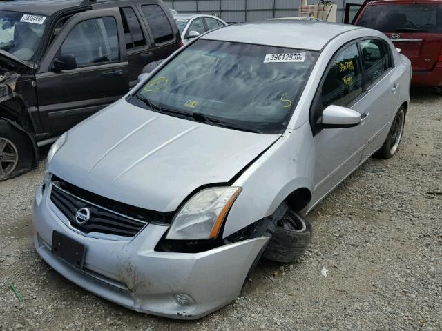 3N1AB6AP3BL731091 - 2011 NISSAN SENTRA 2.0 SILVER photo 2