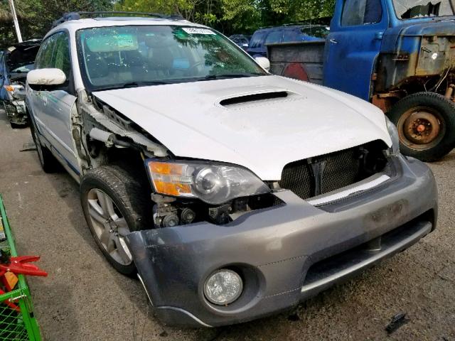 4S4BP67C554380763 - 2005 SUBARU LEGACY OUT WHITE photo 1