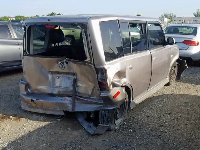 JTLKT324050182408 - 2005 TOYOTA SCION XB 银色 照片 4