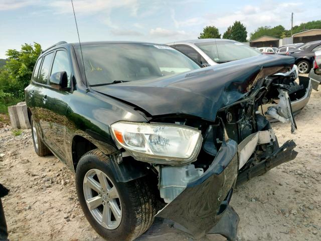 JTEDS41A682006956 - 2008 TOYOTA HIGHLANDER BLACK photo 1