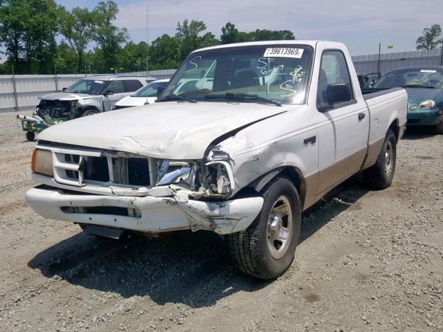 1FTCR10A9VTA58292 - 1997 FORD RANGER WHITE photo 2