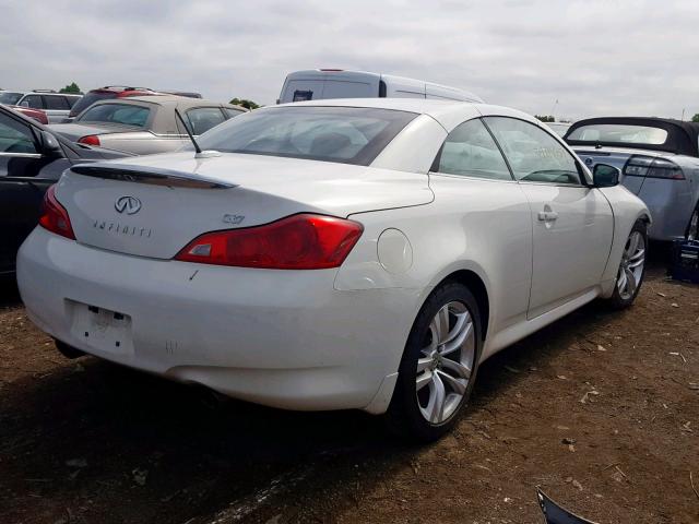 JNKCV66E79M722428 - 2009 INFINITI G37 BASE SILVER photo 4