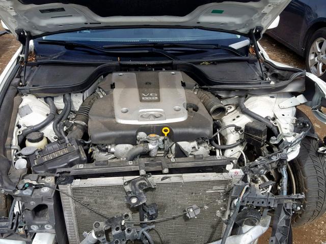 JNKCV66E79M722428 - 2009 INFINITI G37 BASE SILVER photo 7