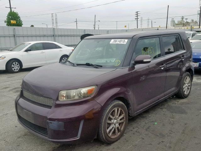 JTLZE4FE5A1102512 - 2010 TOYOTA SCION XB 紫色 照片 2