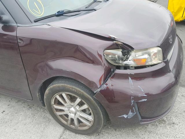 JTLZE4FE5A1102512 - 2010 TOYOTA SCION XB 紫色 照片 9