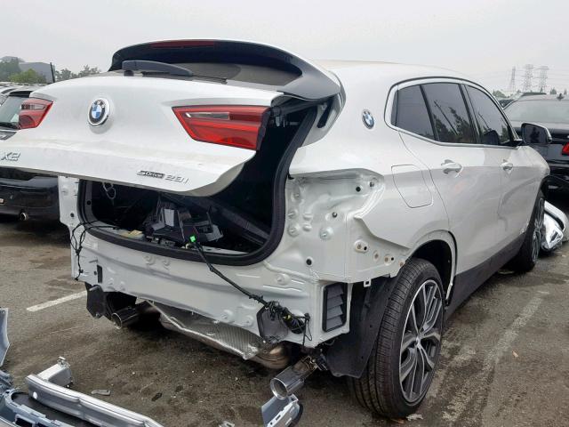 WBXYJ3C59KEP77584 - 2019 BMW X2 SDRIVE2 WHITE photo 4