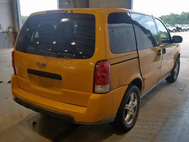 1GNDU23W68D174250 - 2008 CHEVROLET UPLANDER L 黄色 照片 4