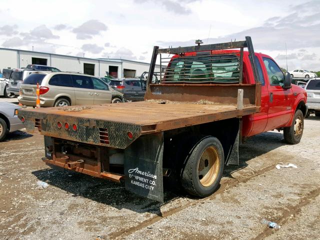 1FDAX57P53ED59959 - 2003 FORD F550 SUPER RED photo 4