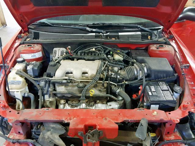 1G2NF52E83C266836 - 2003 PONTIAC GRAND AM S RED photo 7