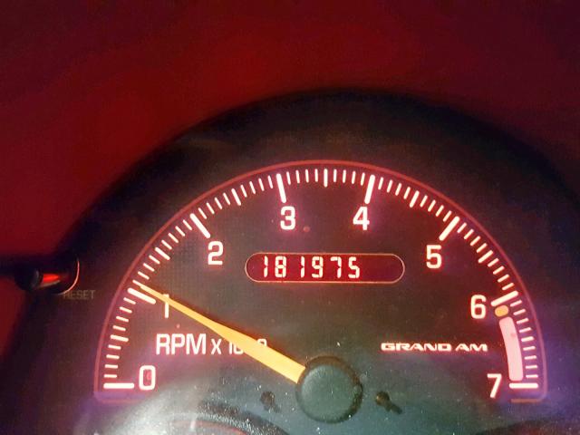 1G2NF52E83C266836 - 2003 PONTIAC GRAND AM S RED photo 8