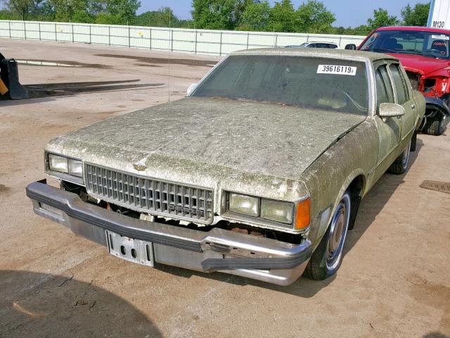 1G1BL69Z1GY155973 - 1986 CHEVROLET CAPRICE WHITE photo 2