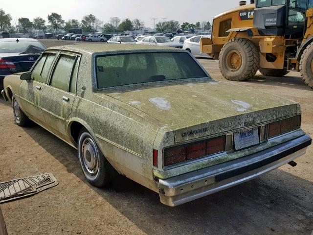 1G1BL69Z1GY155973 - 1986 CHEVROLET CAPRICE WHITE photo 3