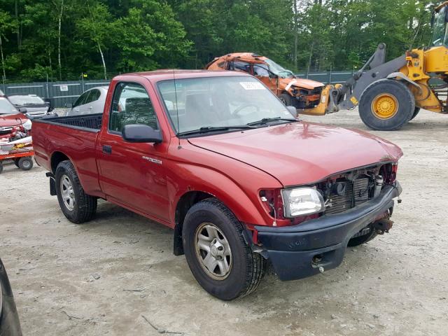 5TENL42N71Z755984 - 2001 TOYOTA TACOMA RED photo 1