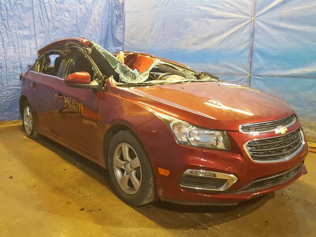 1G1PE5SB5G7150000 - 2016 CHEVROLET CRUZE LIMI BURGUNDY photo 1