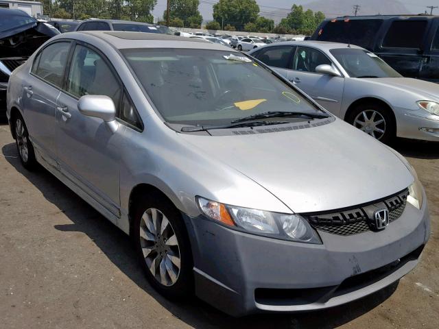 2HGFA1F93AH316543 - 2010 HONDA CIVIC EXL ვერცხლისფერი ფოტო 1