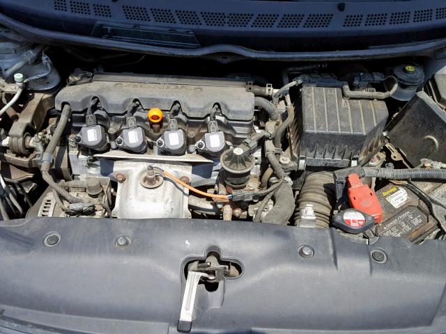 2HGFA1F93AH316543 - 2010 HONDA CIVIC EXL ვერცხლისფერი ფოტო 7