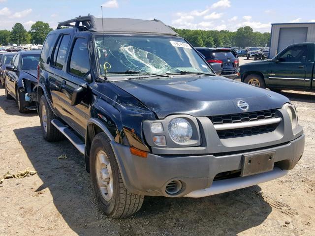 5N1ED28T93C697526 - 2003 NISSAN XTERRA XE BLACK photo 1