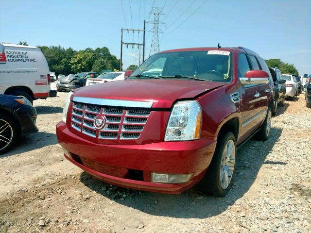 1GYFC33579R100223 - 2009 CADILLAC ESCALADE H BURGUNDY photo 2