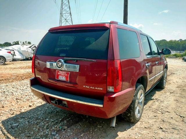 1GYFC33579R100223 - 2009 CADILLAC ESCALADE H BURGUNDY photo 4