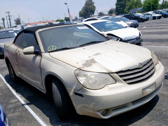 1C3LC55R98N135506 - 2008 CHRYSLER SEBRING TO WHITE photo 1