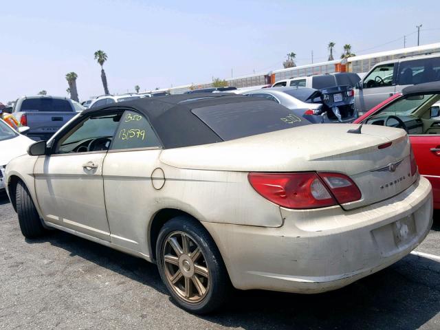 1C3LC55R98N135506 - 2008 CHRYSLER SEBRING TO WHITE photo 3