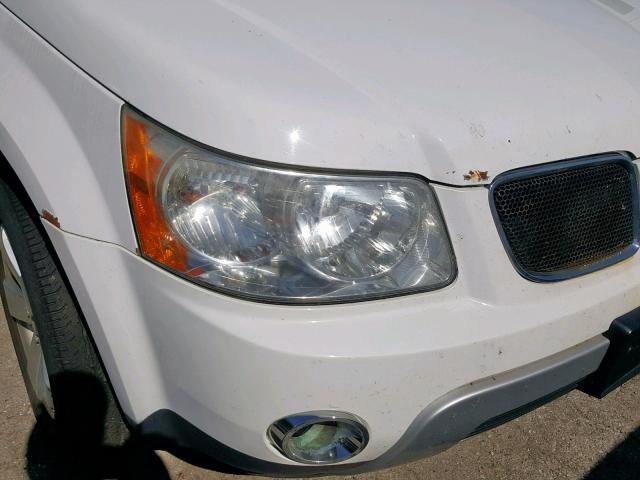 2CKDL73F866064328 - 2006 PONTIAC TORRENT WHITE photo 10