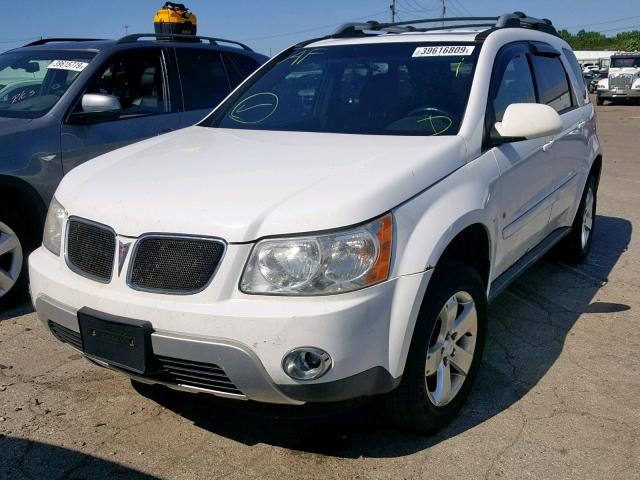 2CKDL73F866064328 - 2006 PONTIAC TORRENT WHITE photo 2