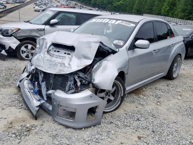 JF1GV7E63CG002896 - 2012 SUBARU IMPREZA WR SILVER photo 2