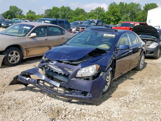 1G1ZK577584296423 - 2008 CHEVROLET MALIBU LTZ ლურჯი ფოტო 2