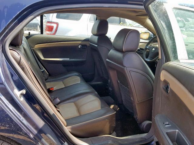 1G1ZK577584296423 - 2008 CHEVROLET MALIBU LTZ ლურჯი ფოტო 6