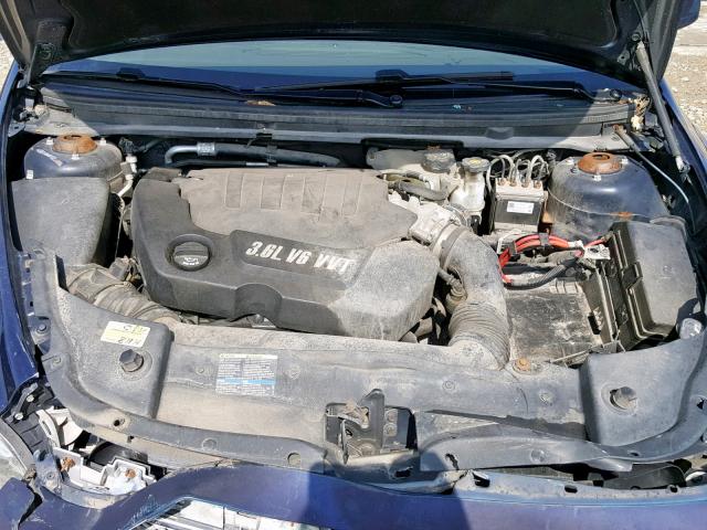 1G1ZK577584296423 - 2008 CHEVROLET MALIBU LTZ ლურჯი ფოტო 7